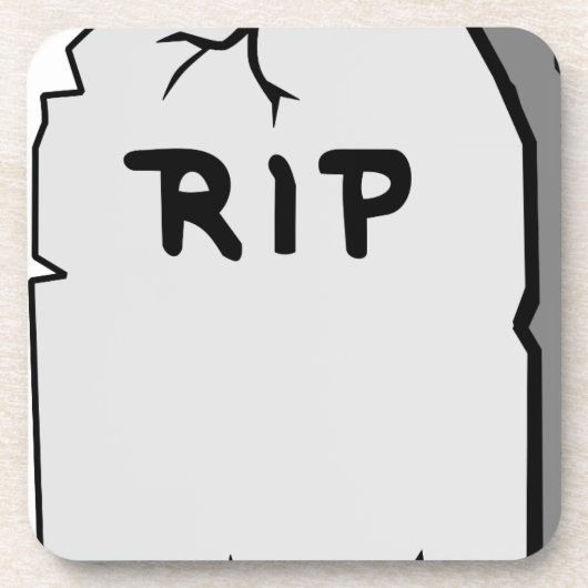 Rip Head Stone Untersetzer (Vorderseite)