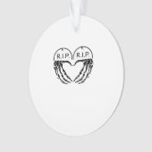 Rip, herzförmige Gestaltung aus Grabsteinen, Ornament (Vorderseite)