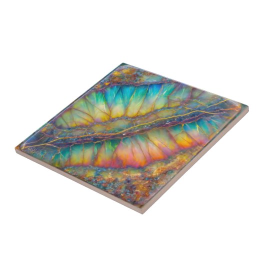 Rip in der Universum Opal Design Fliese (Seite)