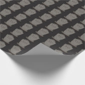 RIP-Kopfstein-Wrapper Geschenkpapier (Ecke)