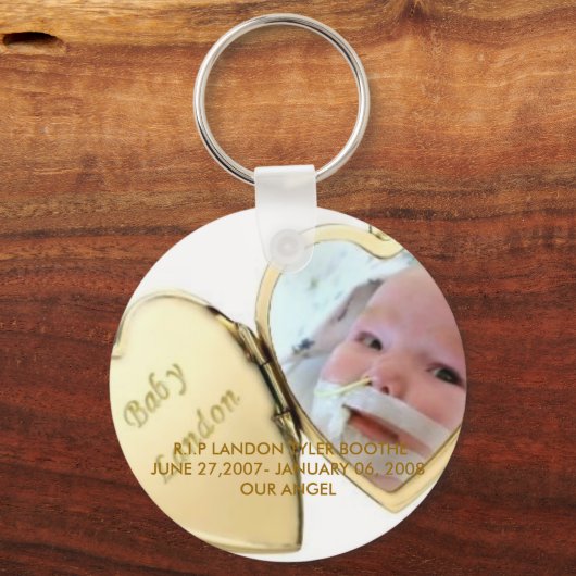 RIP Landon Schlüsselanhänger (Vorderseite)