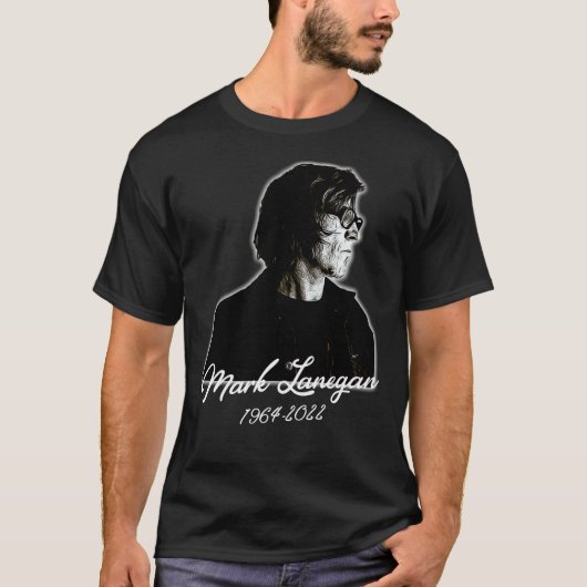 RIP Mark Lanegan 1964-2022 Klassischer T - Shirt (Vorderseite)