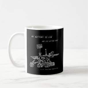 Rip-Mars Erkundung von Rover Gezeichnet Kaffeetasse