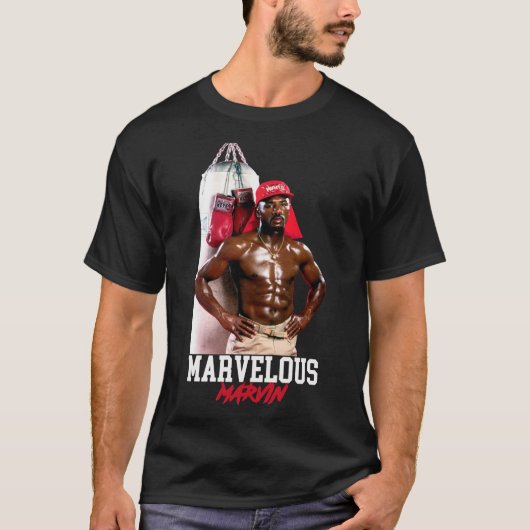 RIP Marvin Hagler Marvelous Classic T - Shirt Esse (Vorderseite)