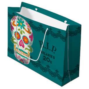 RIP meine 20er Jahre Custom Age Sugar Skulls Gebur Große Geschenktüte