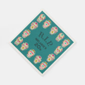 RIP meine 20er Jahre Custom Age Sugar Skulls Gebur Serviette (Ecke)