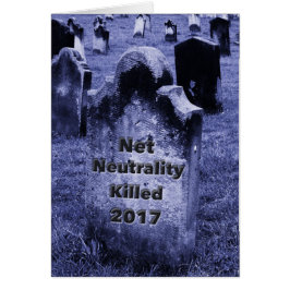 RIP Netzneutralität Gravestone