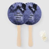 RIP Netzneutralität Gravestone Fächer (Vorne und Hinten)