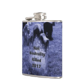 RIP Netzneutralität Gravestone Flachmann (Links)