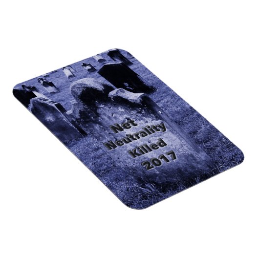 RIP Netzneutralität Gravestone Magnet (Rechte Seite)