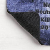 RIP Netzneutralität Gravestone Mousepad (Ecke)