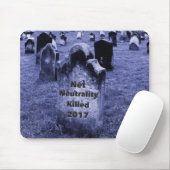RIP Netzneutralität Gravestone Mousepad (Mit Mouse)