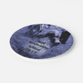 RIP Netzneutralität Gravestone Pappteller (Schrägansicht)