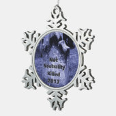 RIP Netzneutralität Gravestone Schneeflocken Zinn-Ornament (Rechts)