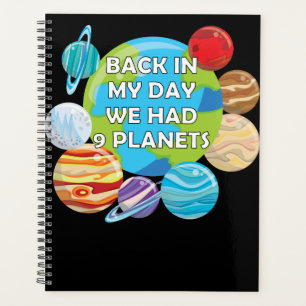 RIP Pluto - Damals hatten wir 9 Planeten Planer