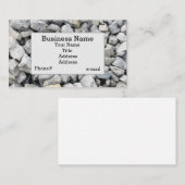 Rip-Rap-Kalkstein-Entwurfs-Geschäfts-Karte Visitenkarte (Vorne/Hinten)