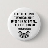 RIP Ruth Bader Ginsburg Button (Vorderseite)