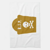 RIP Skull Geschirrtuch (Vertikal)