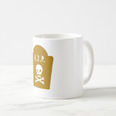 RIP Skull Kaffeetasse (VorderseiteRechts)