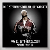 RIP Static Major Poster (Vorne)