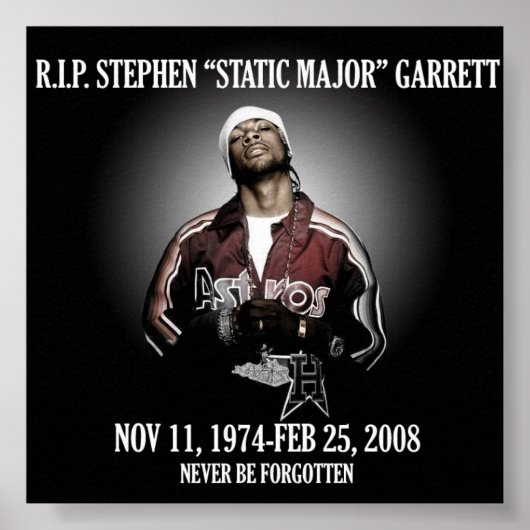 RIP Static Major Poster (Vorne)