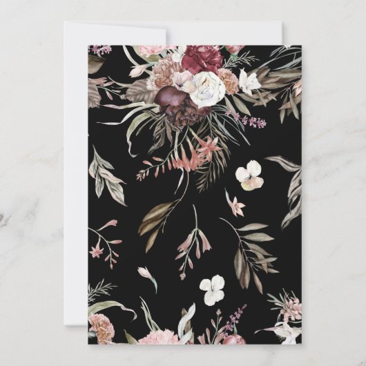 RIP Uni Bildung Beerdigungsdirektor Einladung (Rückseite)