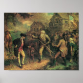 Rip Van Winkle auf dem Dorfplatz Poster (Vorne)