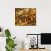 Rip Van Winkle - John Quidor Fine Art Poster (Heimbüro)