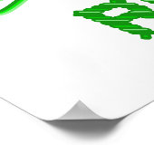 Rip! Vector Crochet Frog Poster (Ecke)