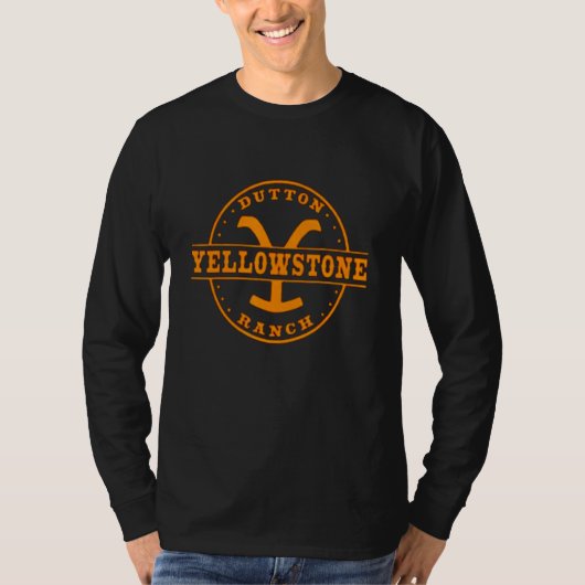 Rip Western Ranch Rip Yellowstone senden T-Shirt (Vorderseite)