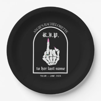 RIP zu ihrem Nachnamen Bachelorette Paper Teller