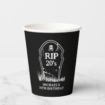 RIP zu meinem 20. 30. Geburtstag Party