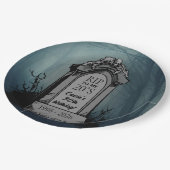 RIP zur Geburtstagsparty meiner 20er Pappteller (Schrägansicht)