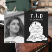 RIP Zwanziger 20er Jahre Sonnige Beerdigung 30. Ge Einladung