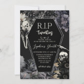 RIP Zwanziger Tod meiner Jugend 30. Geburtstag Einladung (Vorderseite)