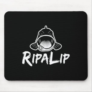 Ripalip Byss Angeln  Mousepad