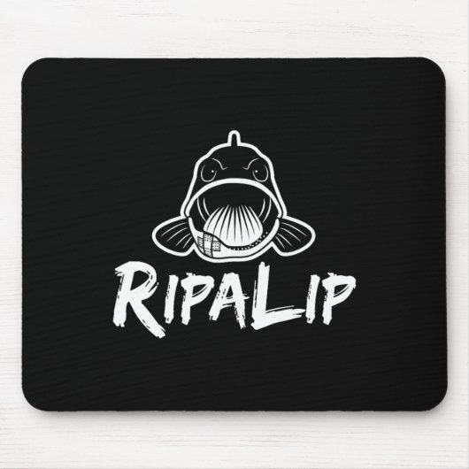 Ripalip Byss Angeln  Mousepad (Vorne)