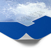 Ripcurl Pro Surf Wettkampfwappenposter Poster (Ecke)