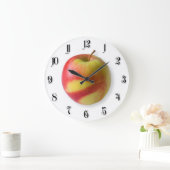 Ripe apple große wanduhr (Zuhause)