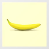 Ripe Banana - Fun and Fresh Fensteraufkleber (Blatt)