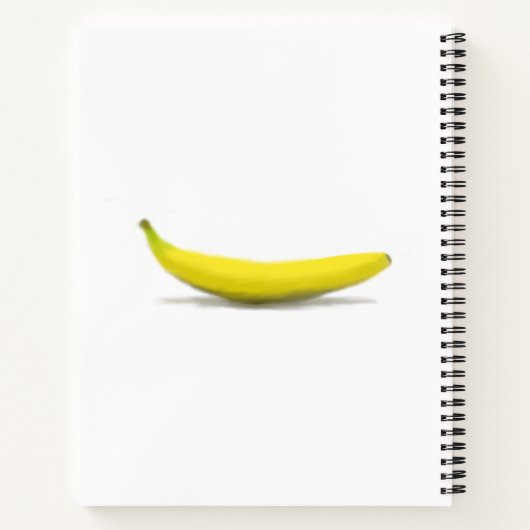 Ripe Banana - Fun and Fresh Notizblock (Rückseite)