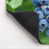 Ripe Blueberry Bush Mouse Pad Mousepad (Ecke)