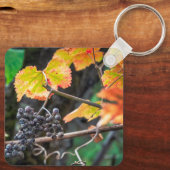 Ripe Isabella Traube Schlüsselanhänger (Rückseite)
