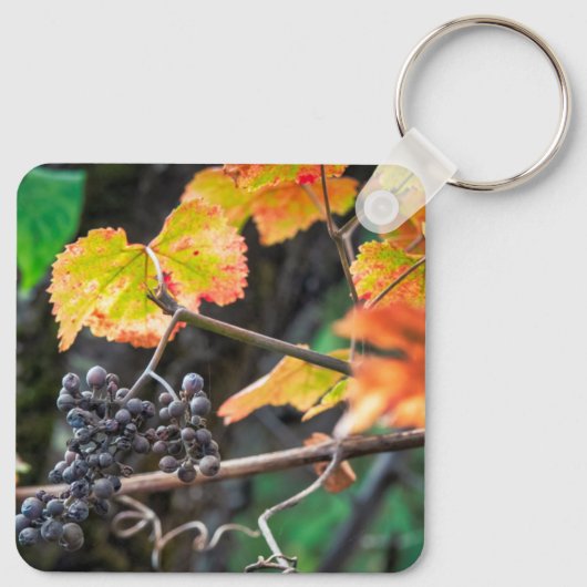 Ripe Isabella Traube Schlüsselanhänger (Rückseite)