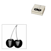 Ripe Red Cherry Cherries Summer Stone Frucht Feins Gummistempel (Stempel)