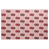 Ripe Red Cherry Cherries Summer Stone Frucht Feins Stoff (Fat Quarter (45,7 x 55,9 cm))