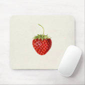 Ripe Red Strawberry (von Louis C.C. Krieger) Mousepad (Mit Mouse)