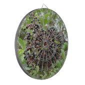 Ripening Elderberries Dart Board Dartscheibe (Vorderseite Links)
