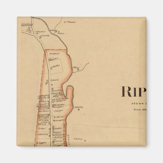 Ripley, Ohio Magnet (Vorne)