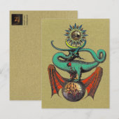 Ripley Scroll Gold Postkarte (Vorne/Hinten)